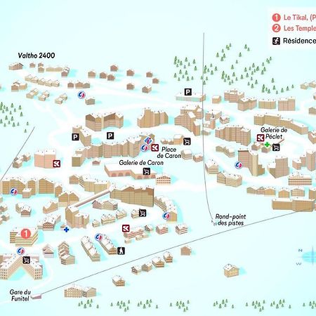 Résidence Les Temples du Soleil Val Thorens Exterior foto